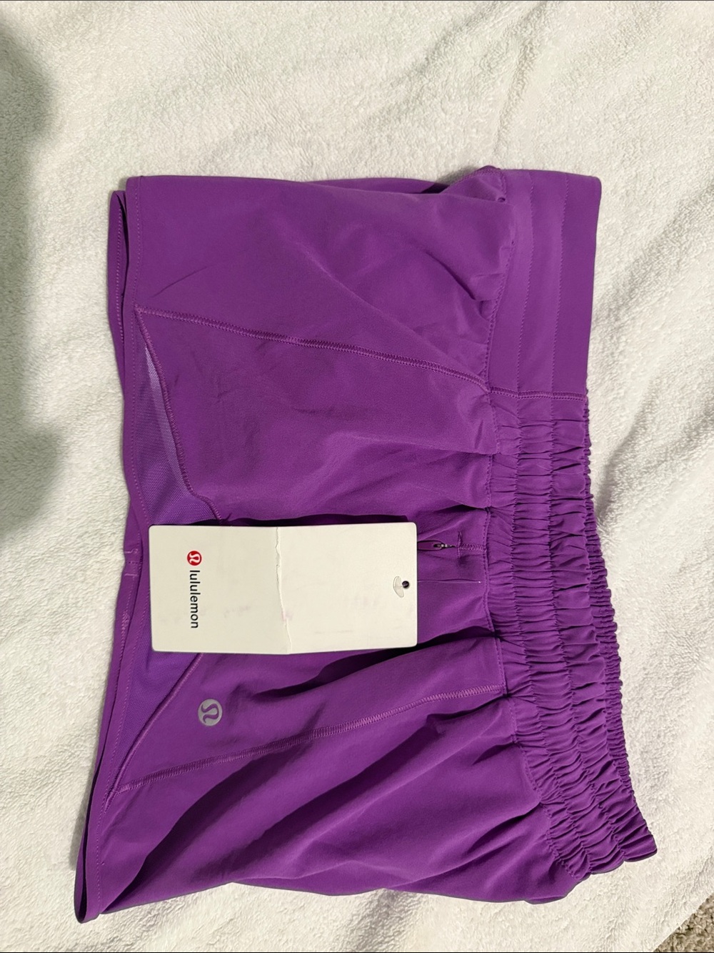 lululemon athletica Vibrant Purple Athletic Shorts